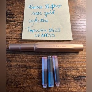 Kaweco Rose Gold Sport AL Fountain Pen